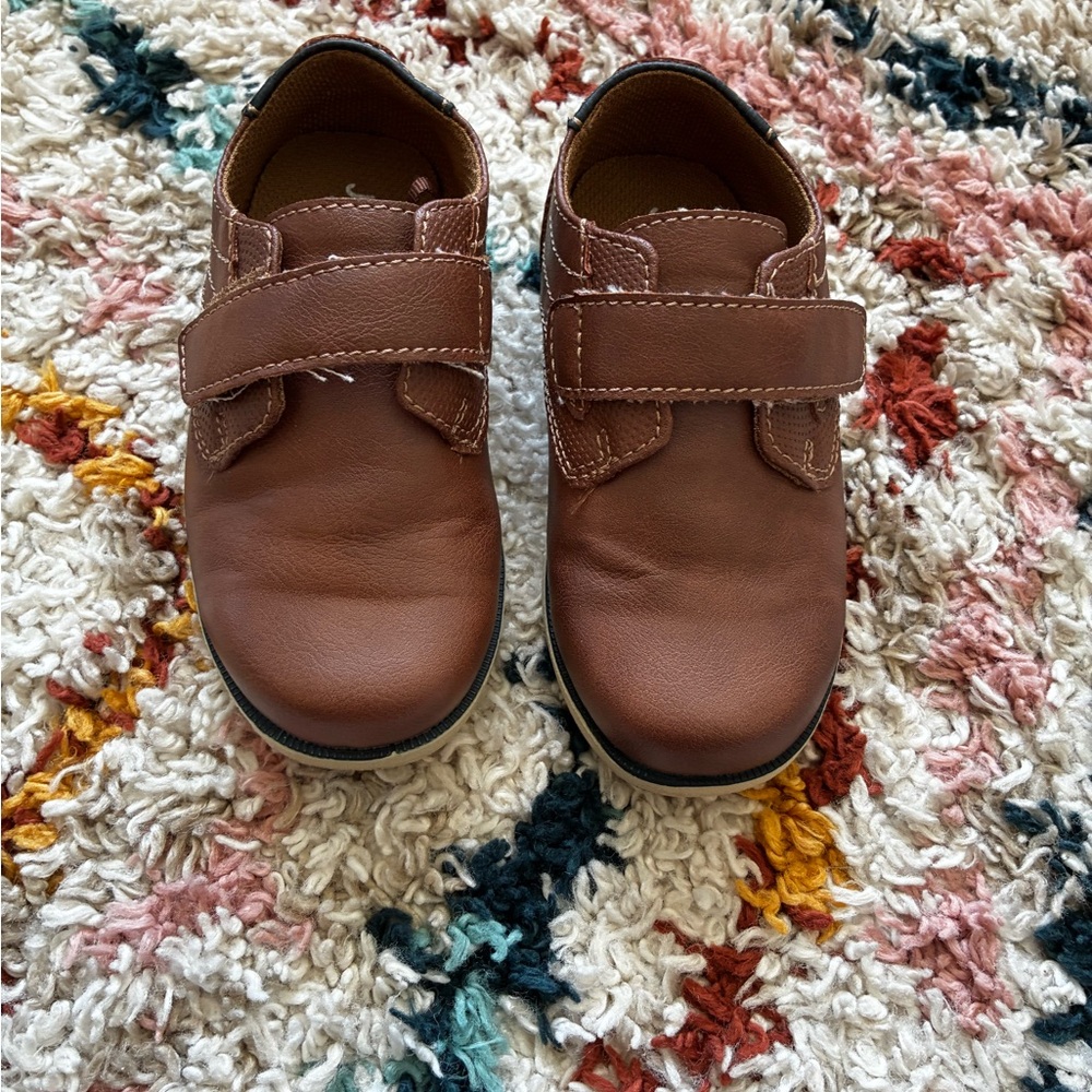 Toddler Brown Dress Shoes